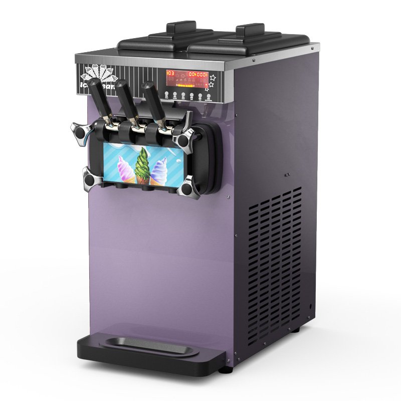 ZB-BQL128 Ice cream machine(dark purple)