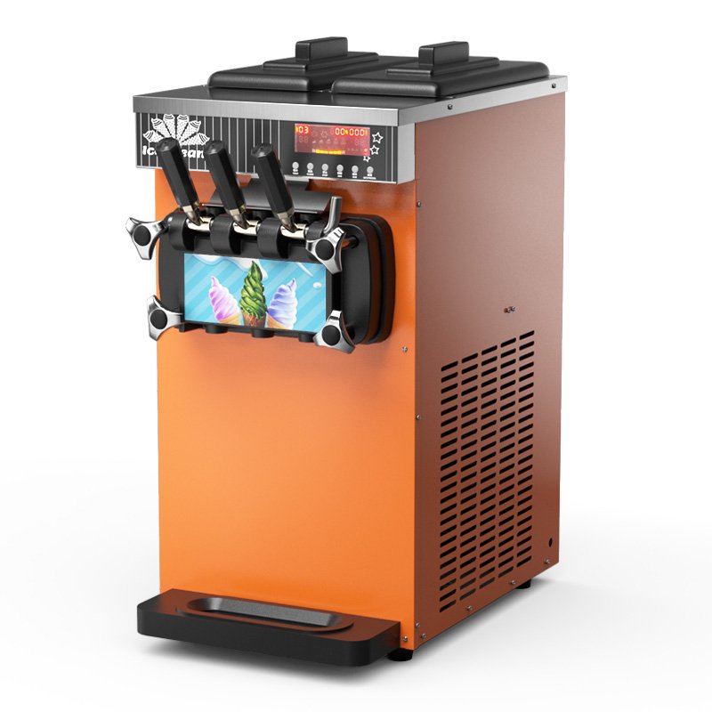 ZB-BQL128 Ice cream machine(orange)