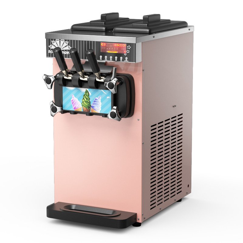 ZB-BQL128 Ice cream machine(Light Pink)